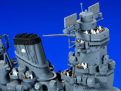 12622 Набор фигур (144шт) для любых кораблей и подводной лодки I-400 Tamiya