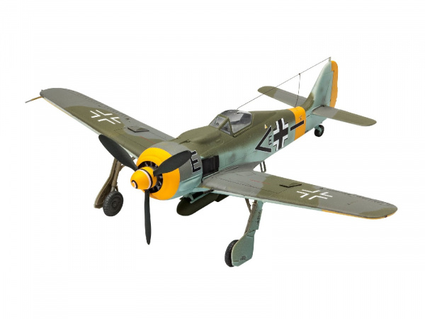 63898 Набор Истребитель  Focke Wulf Fw190 F-8 Revell