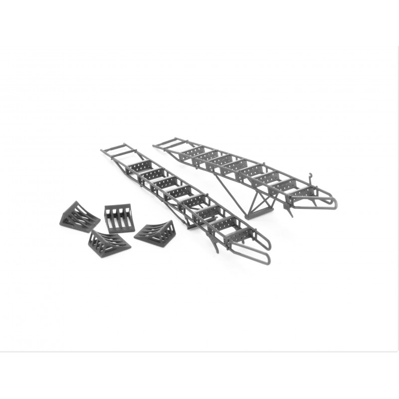 LP48046 Стремянка, стремянка для обслуживания и колодки МА ВМФ для самолетов Су-33 1/48