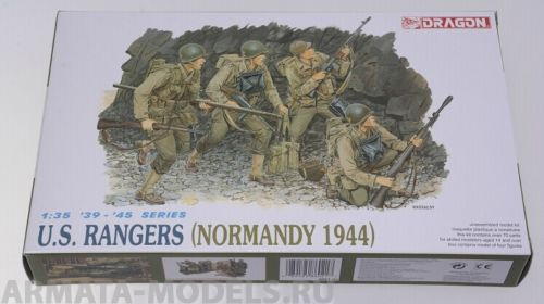 6021Д Солдаты US Rangers Dragon