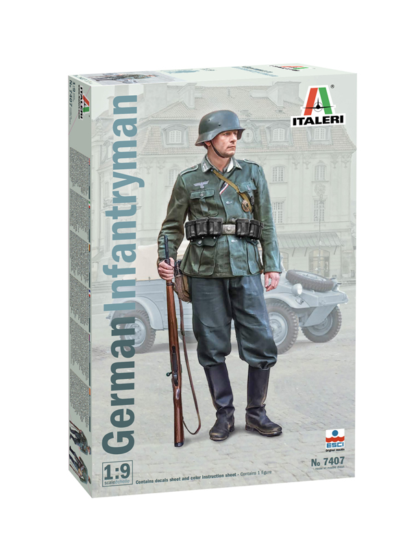 7407ИТ Солдаты GERMAN INFANTRYMAN Italeri