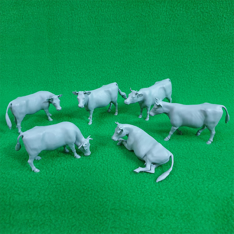 6003 коровы набор 6 шт масштаб 1:35