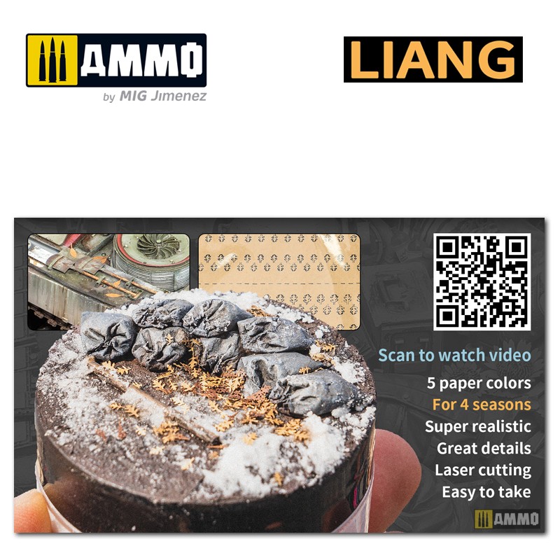 LIANG-0150 Набор декораций Paper Leaves Series - Summer 2