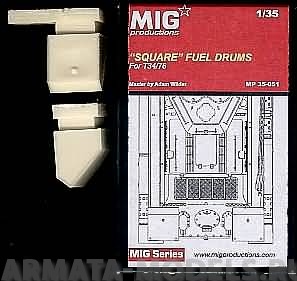 MIGMP35-051  T-34 топливные баки, квадратные