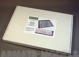 EDB-3502 Дополнения для моделей Park bench. Set contains following elements in 1/35 scale: 270?200 mm resin base filled with polyurethane foam, four silicone non slip pads.