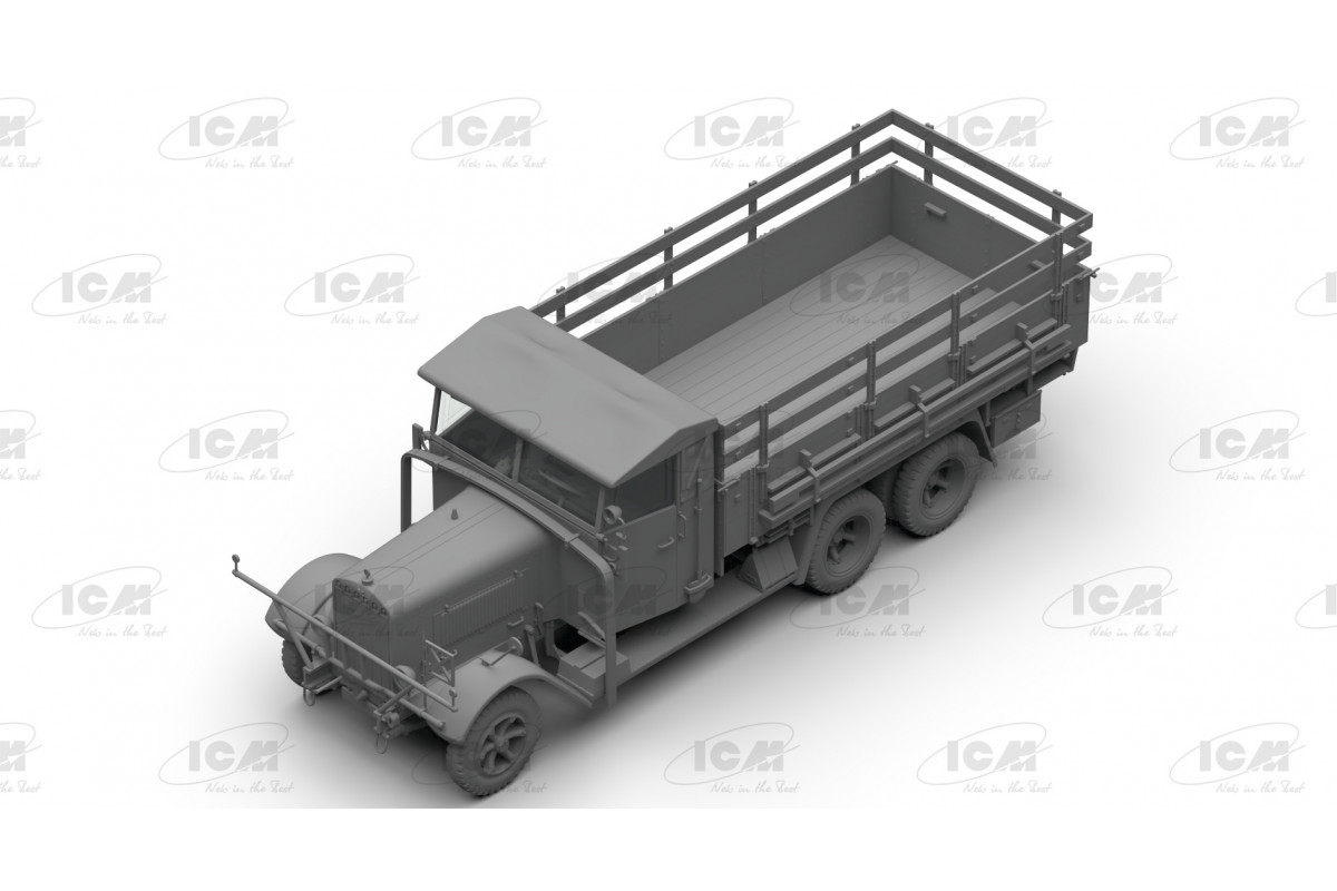 DS3508 3-осные грузовые автомобили (Henschel 33D1, Krupp L3H163, LG3000) ICM