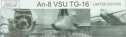AM72141-01S Ан-8 VSU TG-16 Amodel