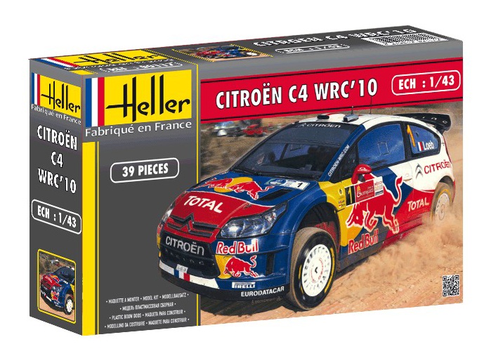 80117HL Автомобиль  Ситроен С4 WRC 10  (1:43)