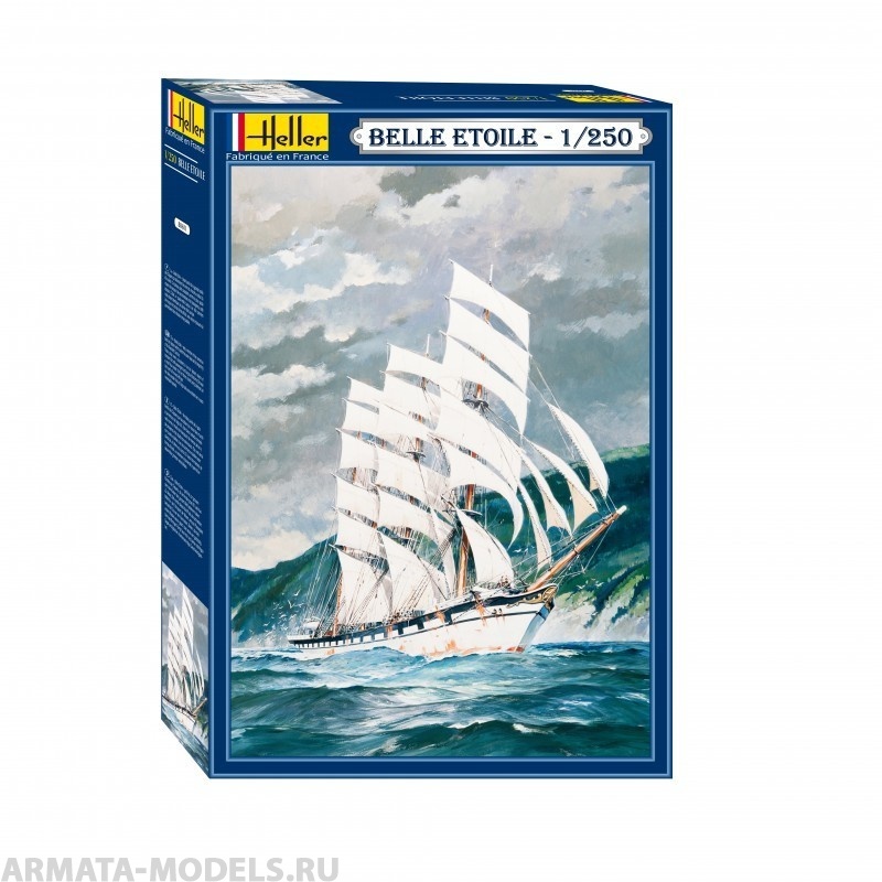 80611 Корабль La Belle Etoile  (1:250) Heller