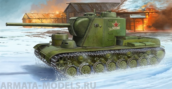 05552 Танк КВ-5 Trumpeter