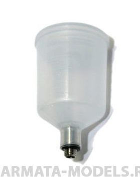 1581 Емкость с крышкой,  20 мл,резьба, пластик