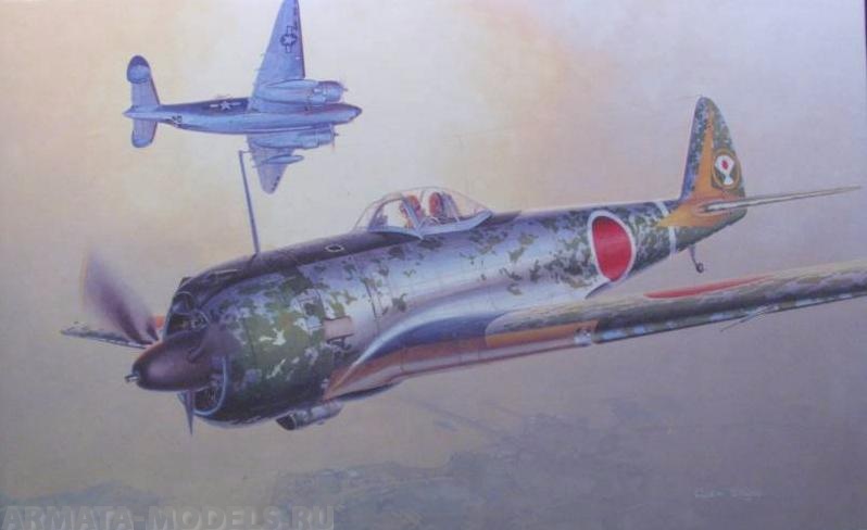 09082 Самолет KI43 LATE VERSION OSC Hasegawa