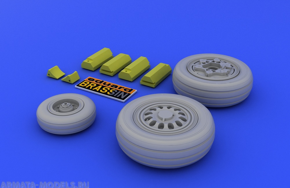 648007ED  F-16 late wheels (for Tamiya kit) 1/48