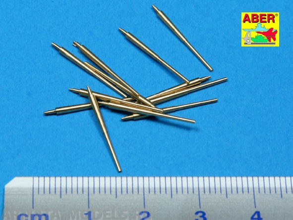 ABR-1:350-L-12  Дополнения для  Set of 12 pcs 150 mm barrels for German ships : Bismarck, Tirpitz, Scharnhorst, Gneisenau для  1/350