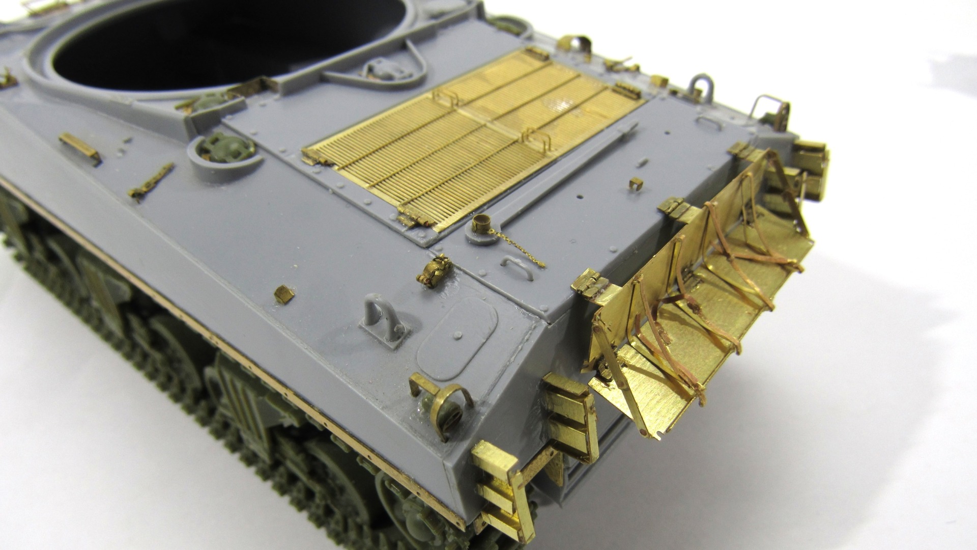 MD 035415 Набор фототравления на M4A3(76) Sherman от Звезды