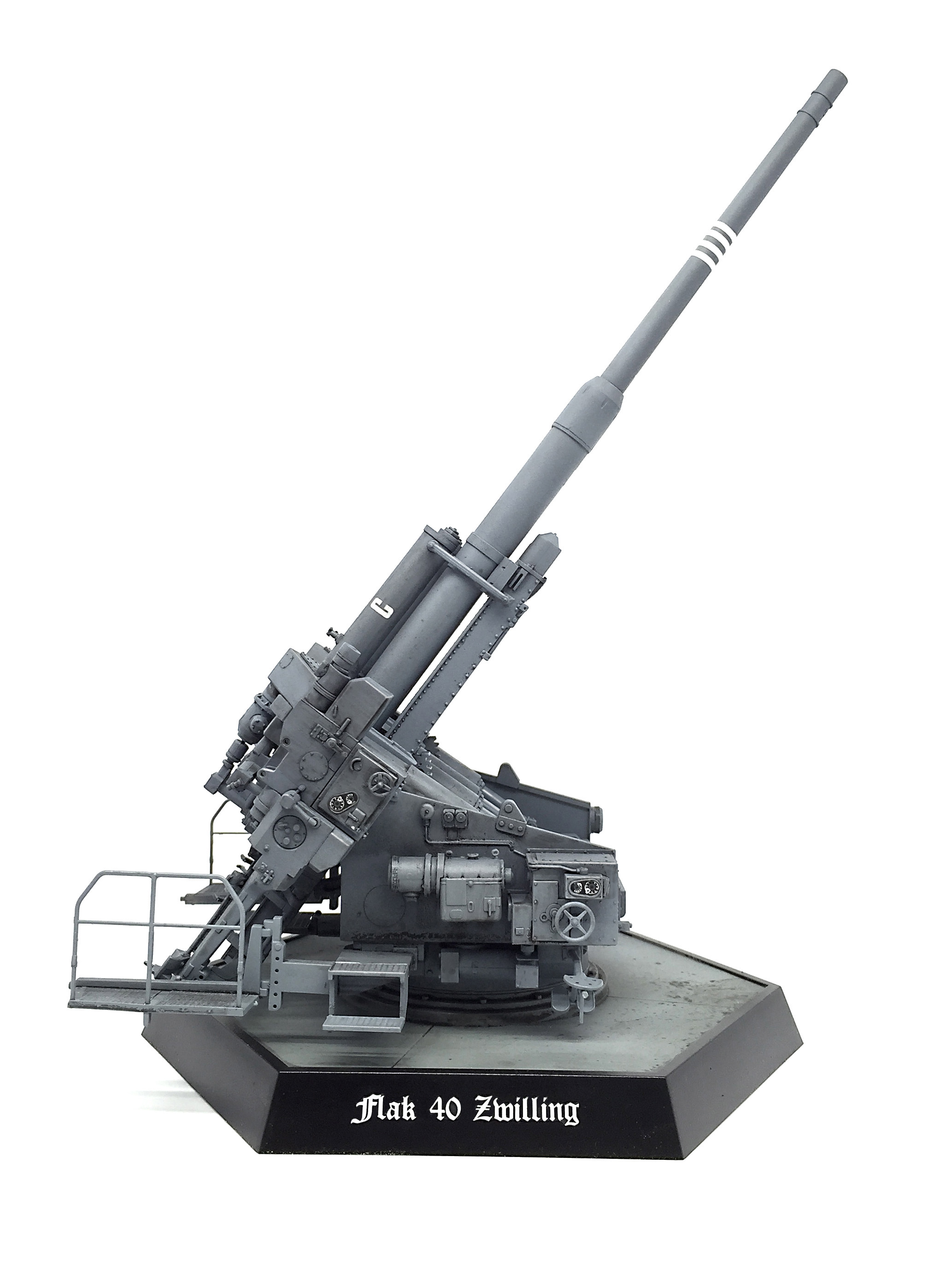 2023Т   Немецкая пушка 12.8 cm FlaK 40 Zwilling Takom