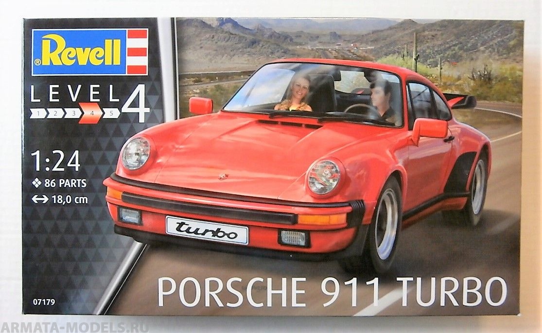 07179 Автомобиль Porsche 911 Turbo Revell