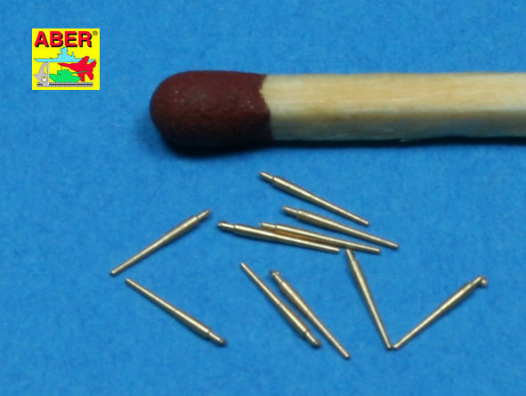 ABR-1:700-L-20  Дополнения для  Set of 10pcs 120 mm  barrels for Royal Navy ships для  1/700