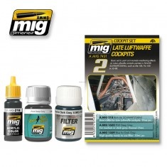 AMIG7431 Ammo Mig Набор для создания реалистичных эффектов LATE LUFTWAFFE COCKPITS