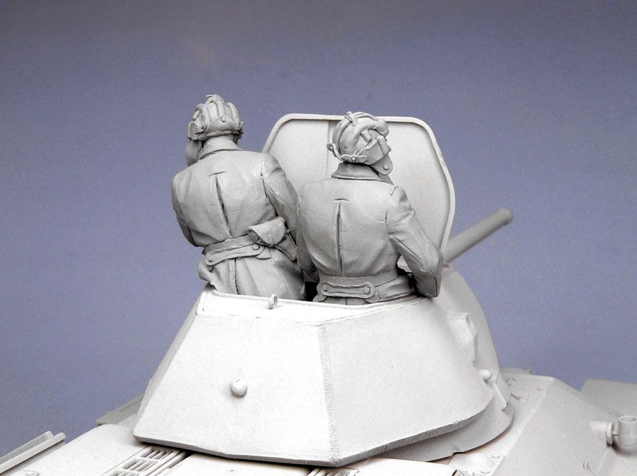 Т-35047 Советские танкисты (зима 1941-42 гг) (2) Tank