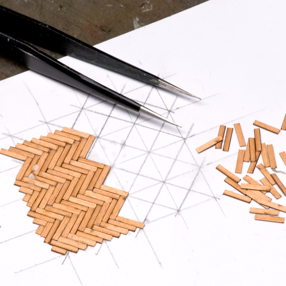 S-131 Паркет штучный, размер L