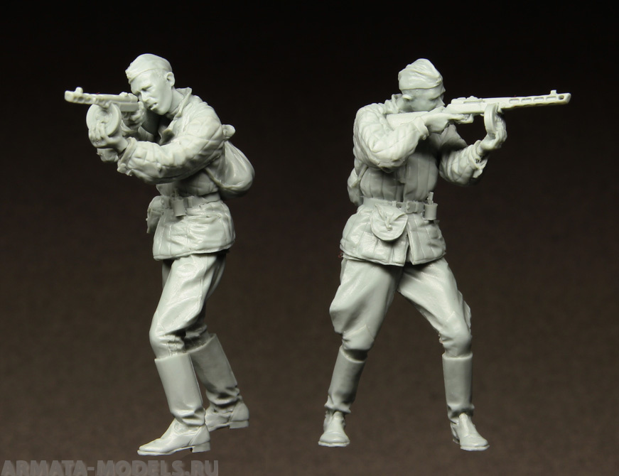 3041STAL Советский пехотинец Stalingrad