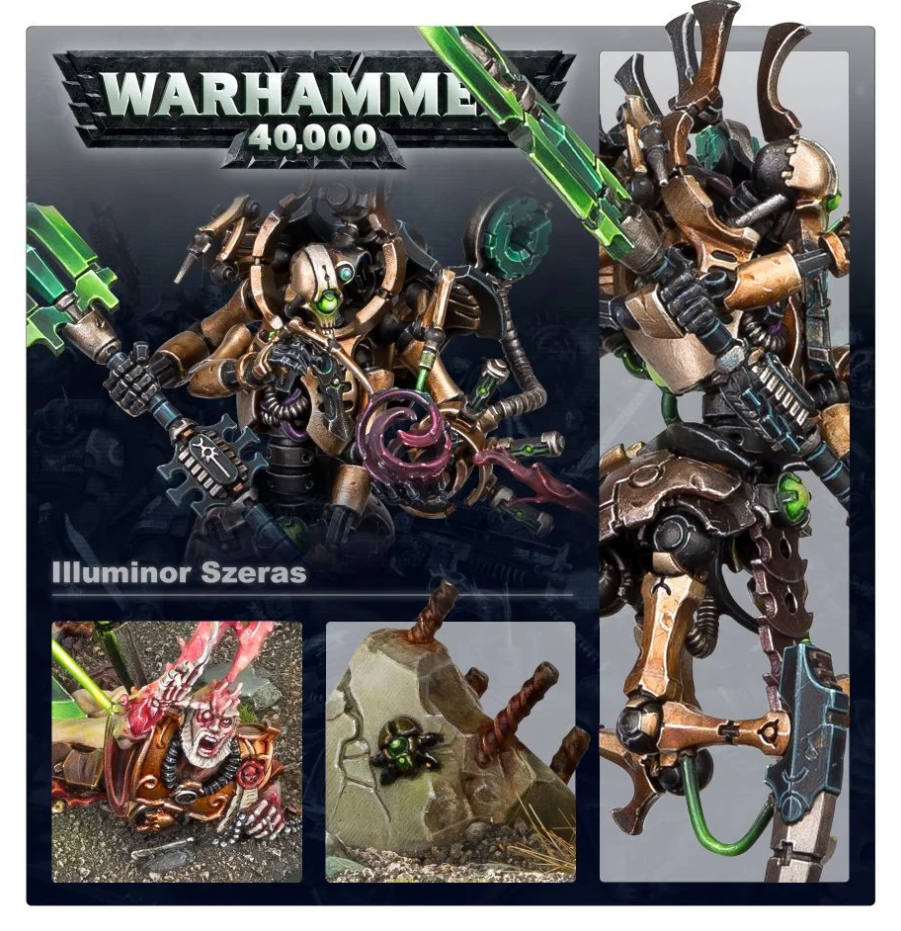 49-66GW Набор Некроны. Иллюминор Серас (Necrons Illuminor Szeras)