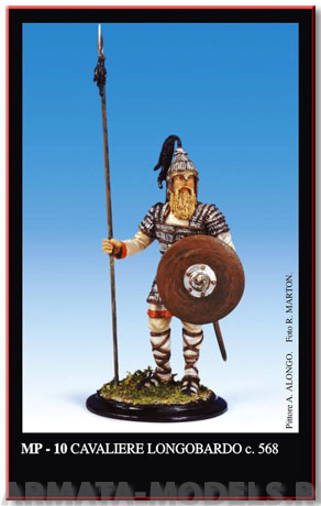 FRIUL-MP-10 Рыцарь лангобард 568 г. Friulmodel