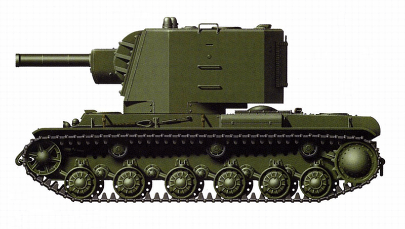 35022 Советский тяжелый танк прорыва КВ-2 ARK model