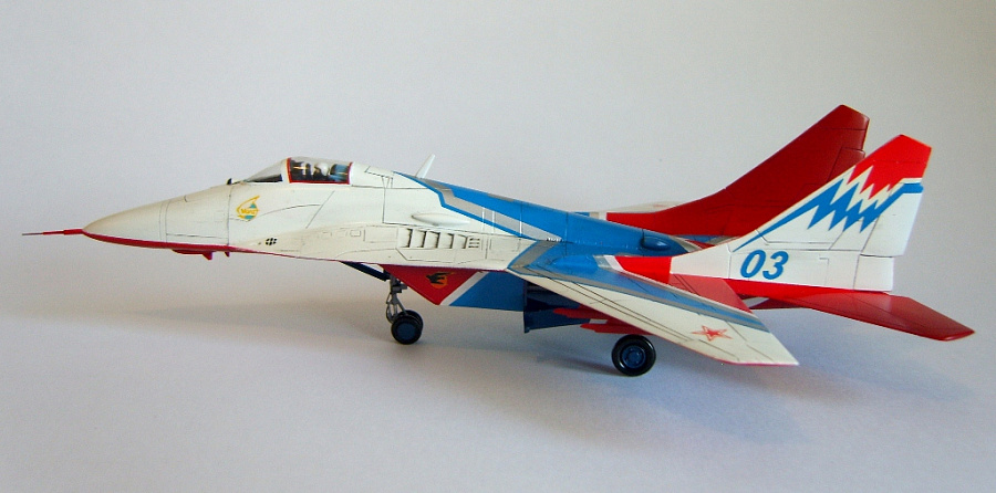 7234ПН Самолет МиГ-29 Стрижи Звезда
