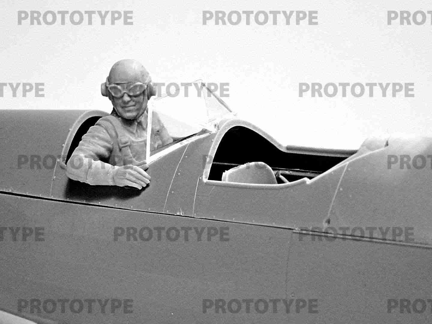 32112 Фигуры, Пилоты союзников II МВ в кабинах (Британский, Американский, Советский) ICM