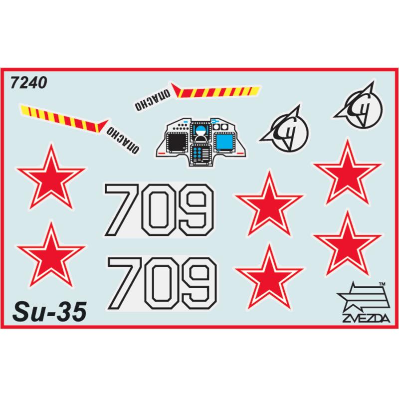 7240ПН Самолет Су-35 Звезда