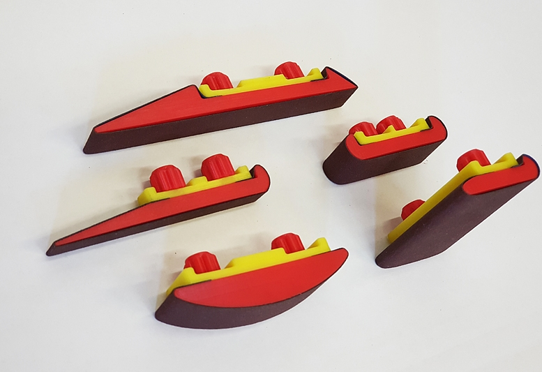 WIM-SHK-01 Фигурные шкурники мини, набор 5 шт.