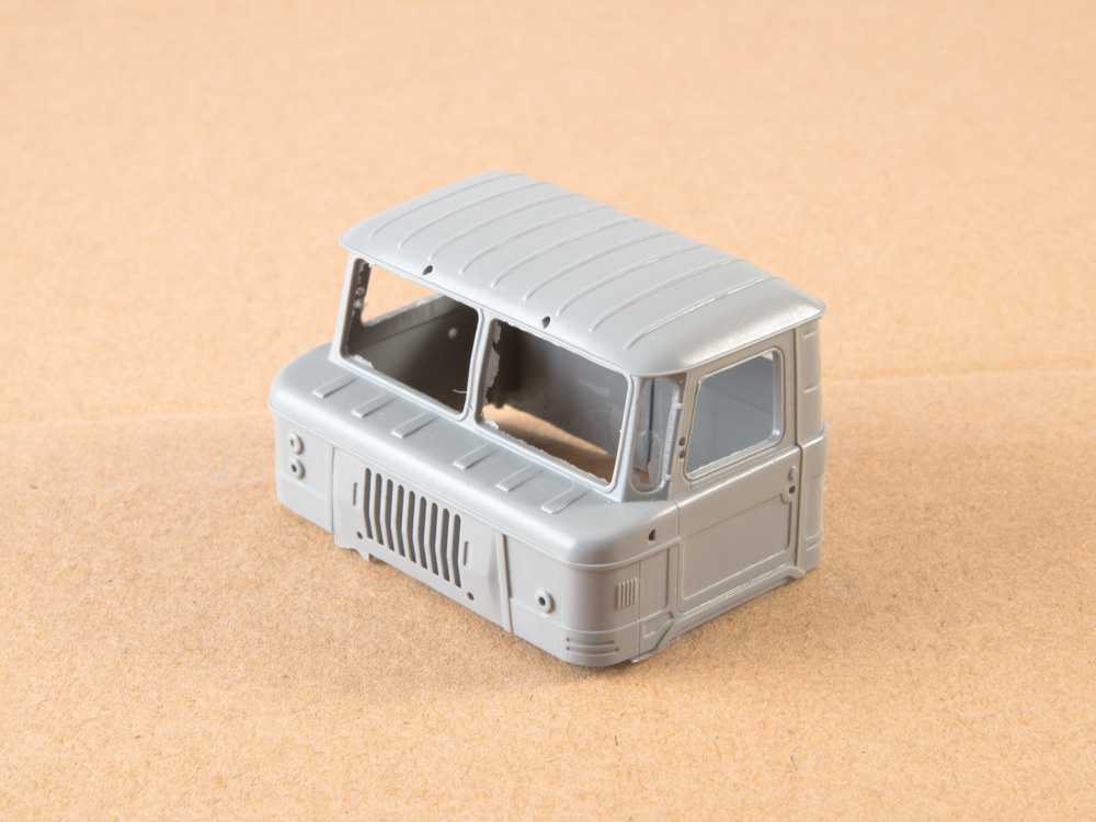 3019AVD Сборная модель ГПИ-72 шнековый снегоболотоход AVD Models