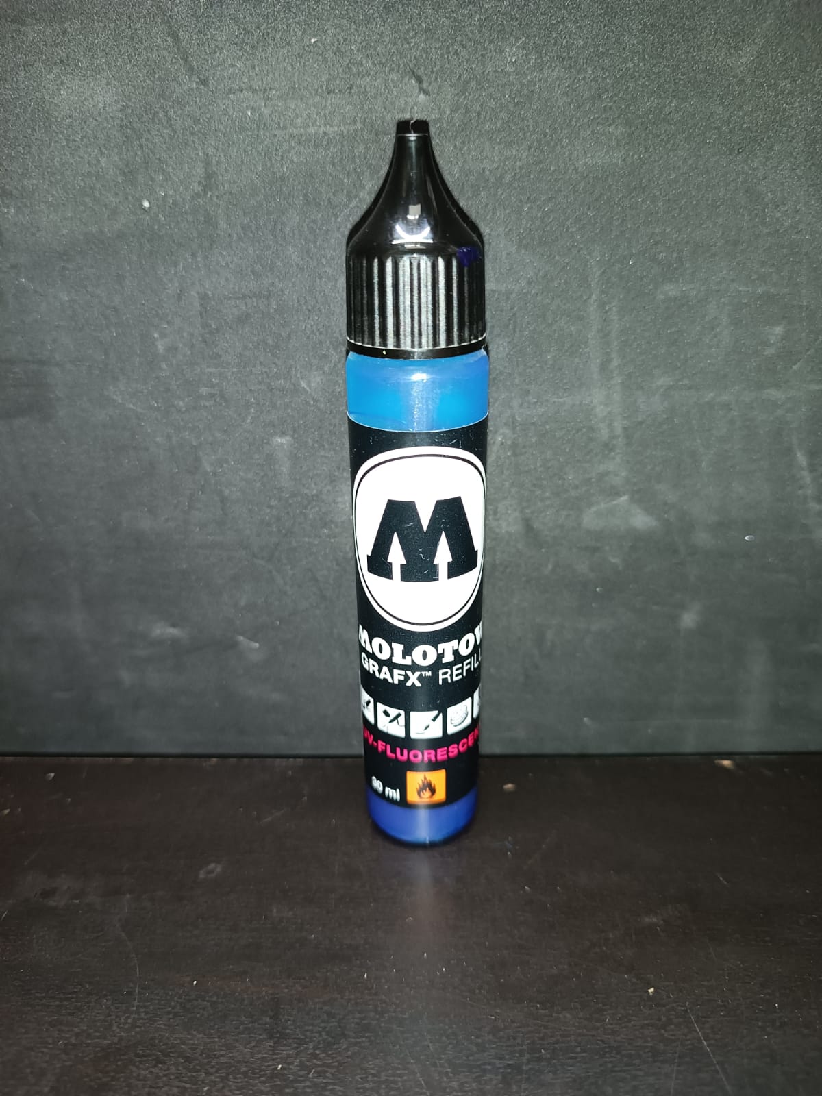 693621 Заправка MOLOTOW Graf-X UV 30мл, Флуоресцентный Синий, шт