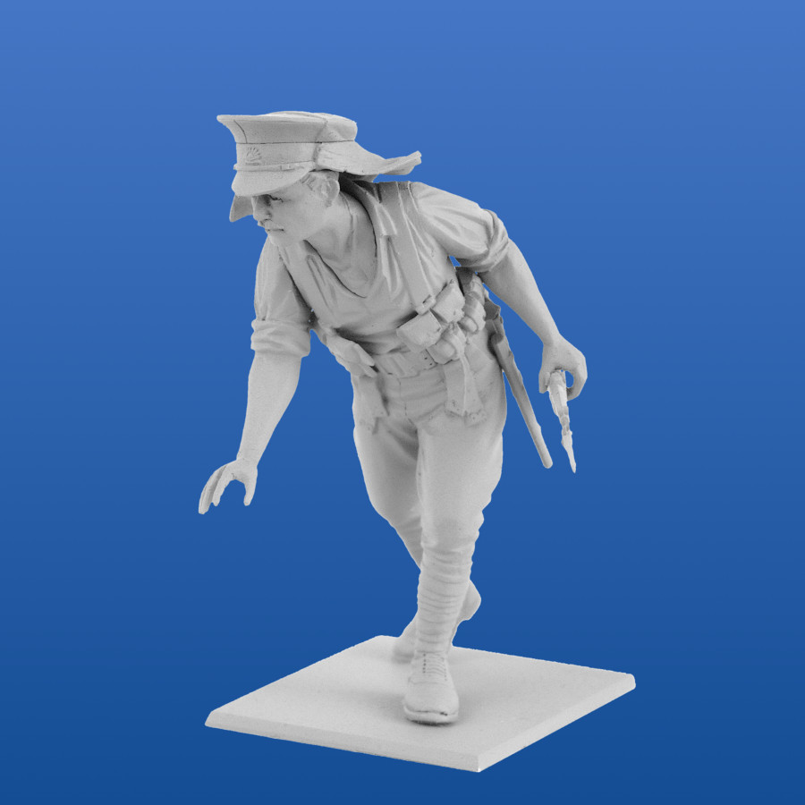 35685 Фигуры Пехота АНЗАК (1915г.), (4 фигуры) ICM