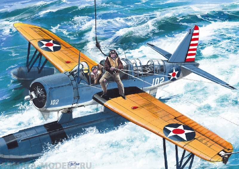 AZ7636 Vought Kingfisher AZmodel Plastic kits