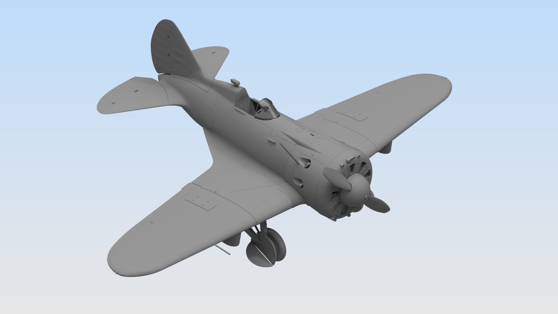 32003 И-16 тип 29, Советский истребитель ІІ МВ ICM