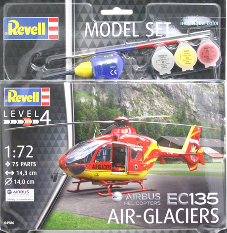 64986RE Набор Вертолет EC 135 Air-Glaciers Revell