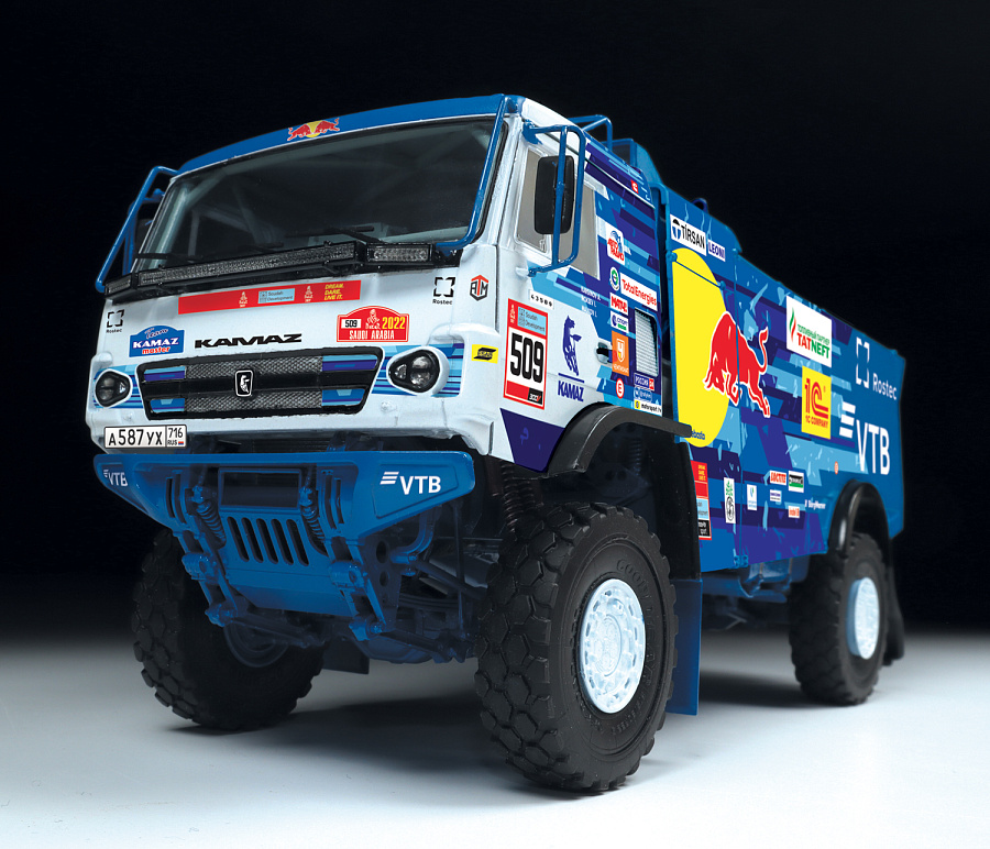 3657 Автомобиль KAMAZ-43509, Команда КАМАЗ-Мастер, Дакар Звезда