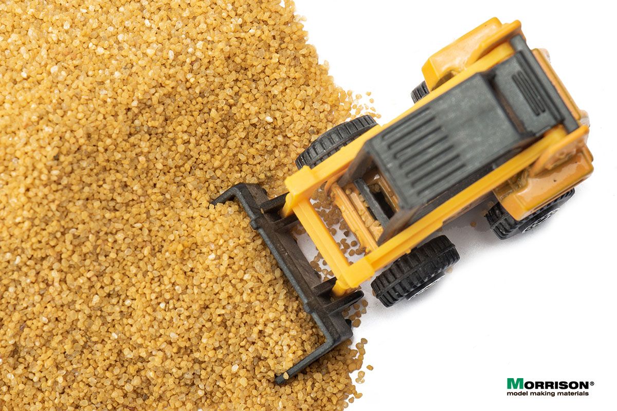 007KPK024 Присыпка для макетирования Жёлто-охристый грунт