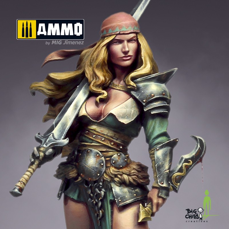 BCRL700001 Миниатюра Alaana the Bloody Blade BIG CHILD