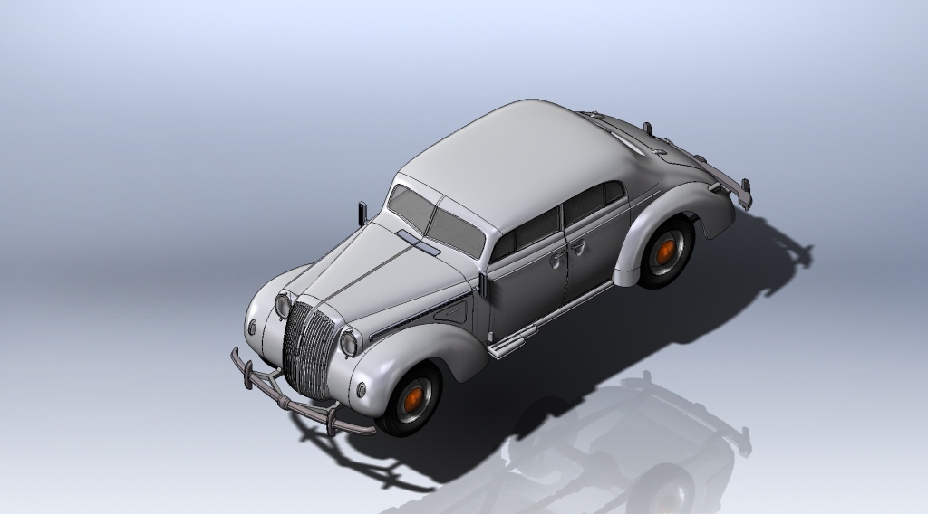 35472 Admiral Седан, Германский легковой автомобиль II МВ ICM