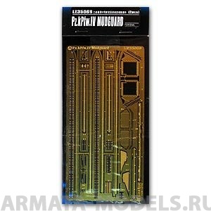 LE35069 Фототравление для Mudguards set Panzer IV early vension Full Structure for DML