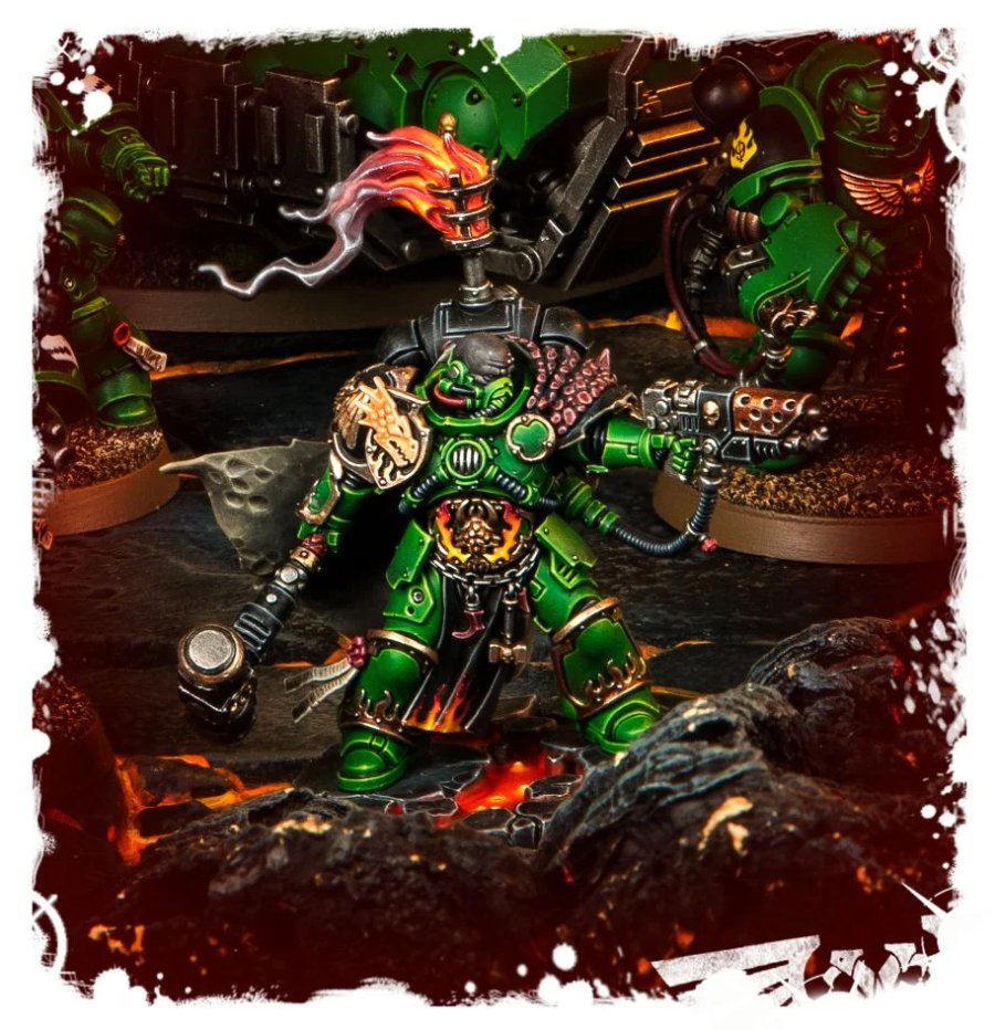 55-17GW Набор Саламандры. Адракс Агатон (Salamanders Adrax Agatone)