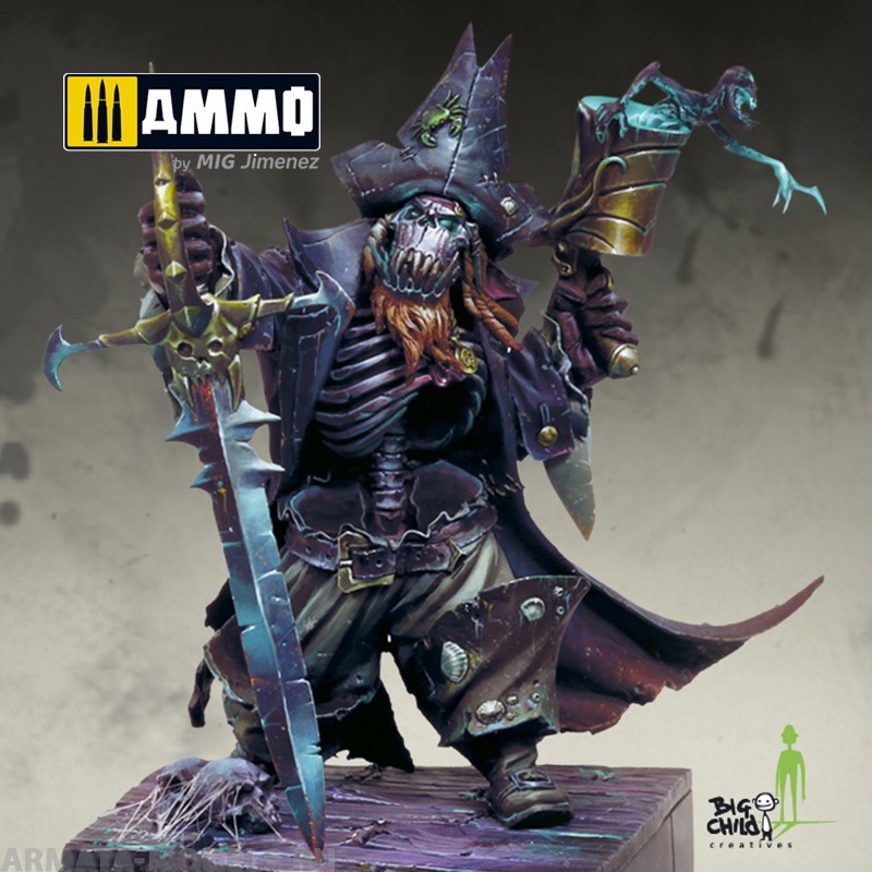 BCBS700001 Миниатюра Kpt. Albrork the Fourfold Damned BIG CHILD