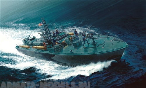 5602ИТ Катер Elco 80` Torpedo Boat PT-596 Italeri