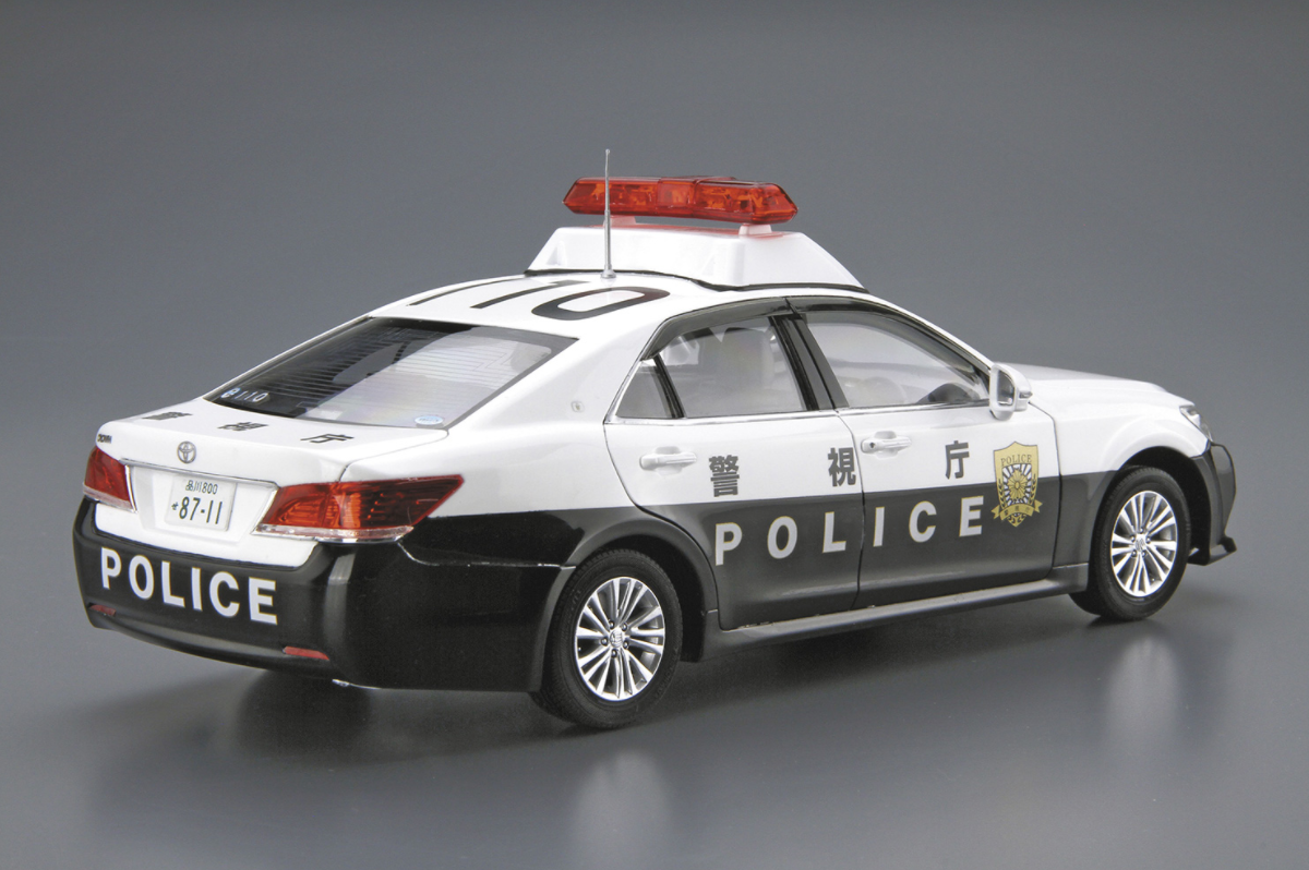 05999 Toyota Crown GRS210 Patrol Car '16 Aoshima