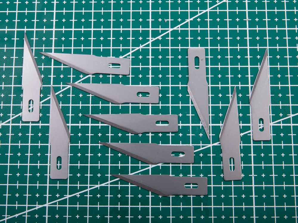 0632MCH Сменное лезвие модельного ножа №8 10 шт