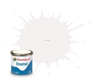 AQ0246 Краская эмалевая  No 22 White   Gloss  50ml